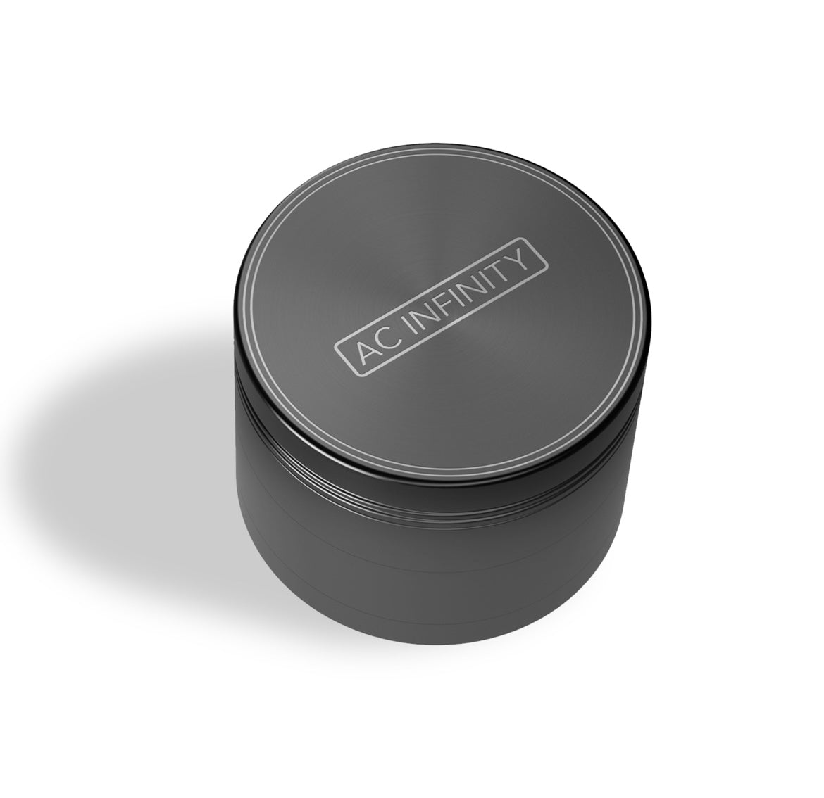 3 Chamber Herb Grinder, Black