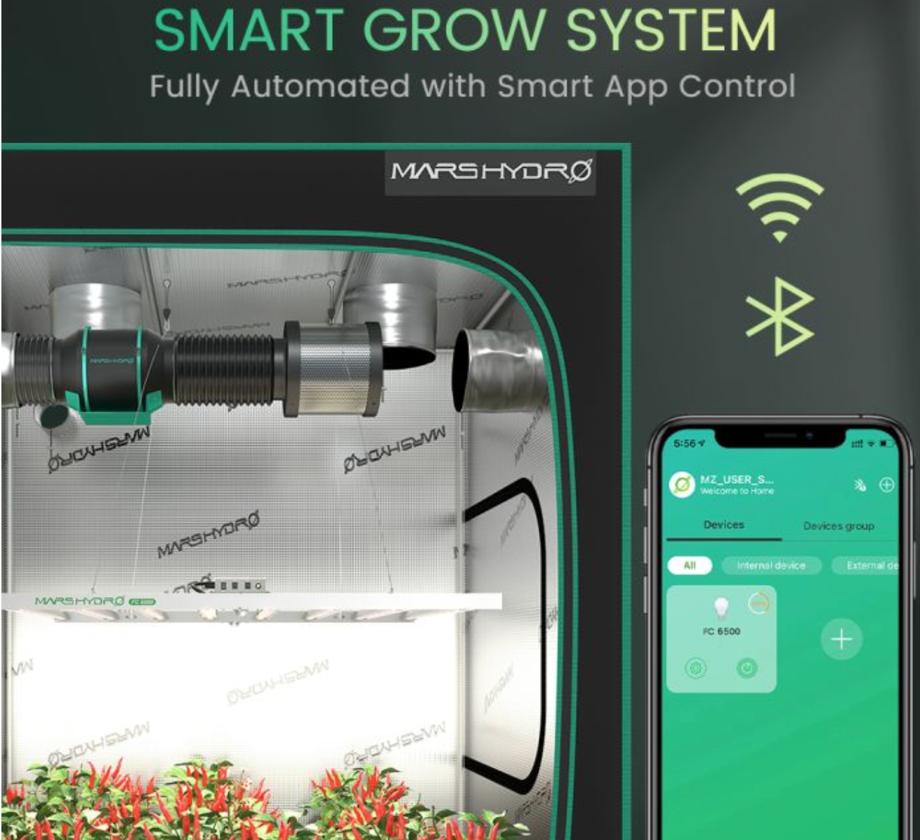 SMART FC6500 SAMSUNG LM301B 730W LED GROW LIGHT