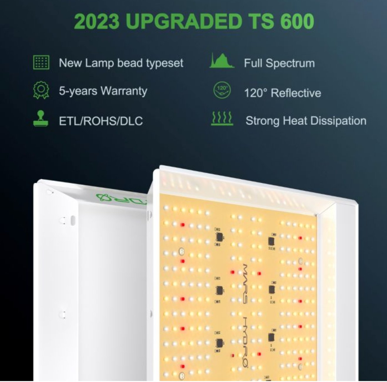 TS 600 FULL SPECTRUM 100W LED GROW LIGHT