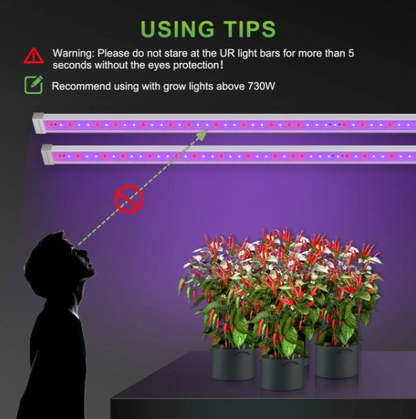 UR45 LED GROW LIGHT FOR UV & IR SUPPLEMENT