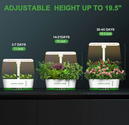 HYDROLINE12 LED HYDROPONIC GROWING SYSTEM FOR SEEDLING AND CLONE