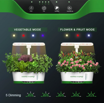 HYDROLINE12 LED HYDROPONIC GROWING SYSTEM FOR SEEDLING AND CLONE