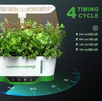 HYDROLINE12 LED HYDROPONIC GROWING SYSTEM FOR SEEDLING AND CLONE