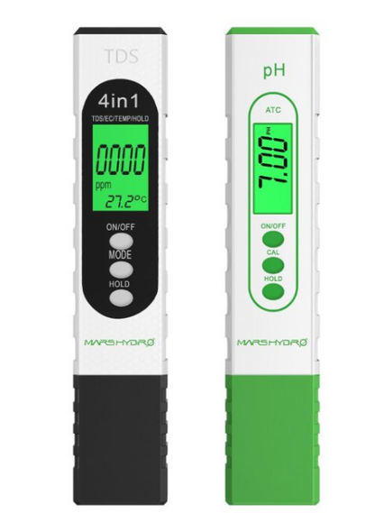 PH AND TDS METER COMBO FOR HYDROPONICS